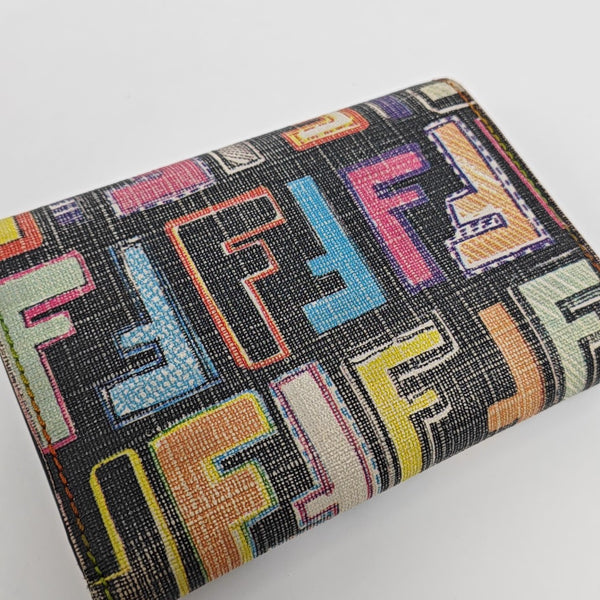 Monogram Coated Canvas Wallet Multicolor