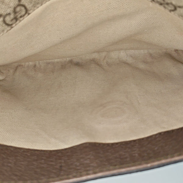 Neo Vintage Large Monogram Coated Canvas Brown
