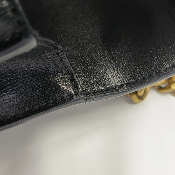 SUNSET Medium Calfskin Black