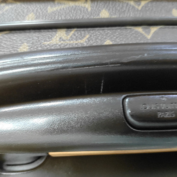 Monogram Coated Canvas Luggage Brown