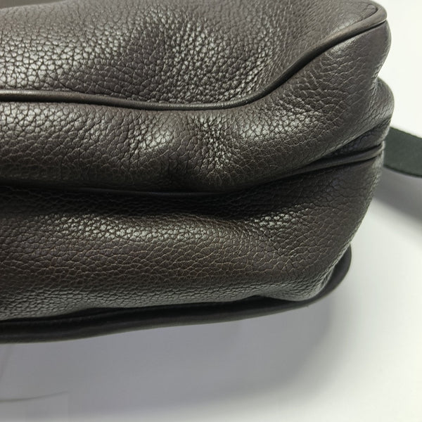 Calfskin Shoulder Bag Brown