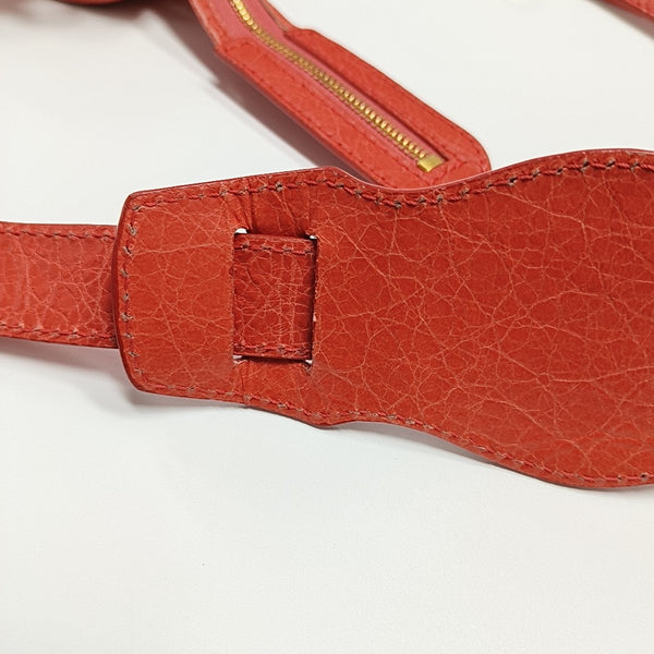 Classic City Medium Lambskin Orange