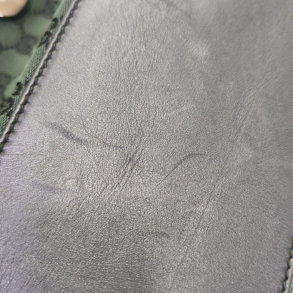 Monogram Canvas Top Handle Bag Green