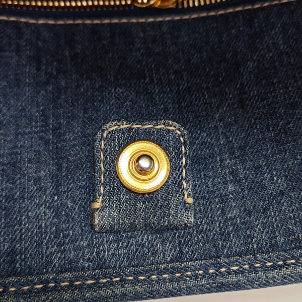 Denim Tote Bag Blue