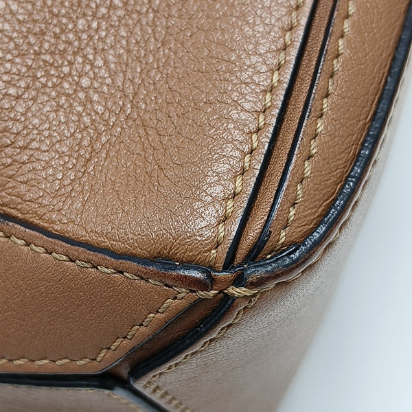 Puzzle Mini Calfskin Brown