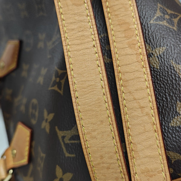 SPEEDY 25 Monogram Coated Canvas Brown