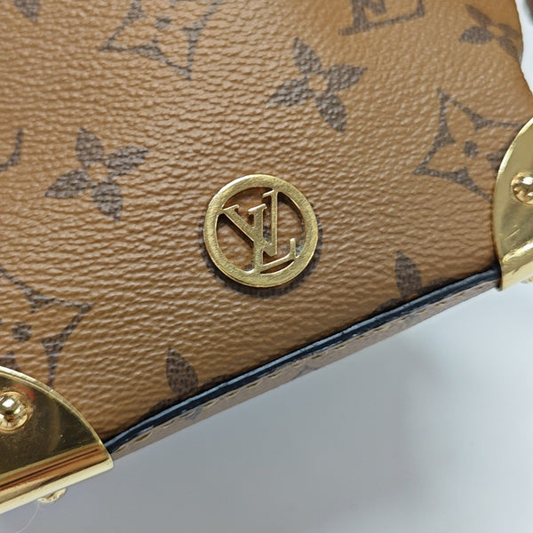 NOÉ PURSE LV CHARMS Monogram Coated Canvas Brown