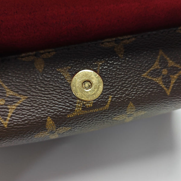 RECITAL Monogram Coated Canvas Brown