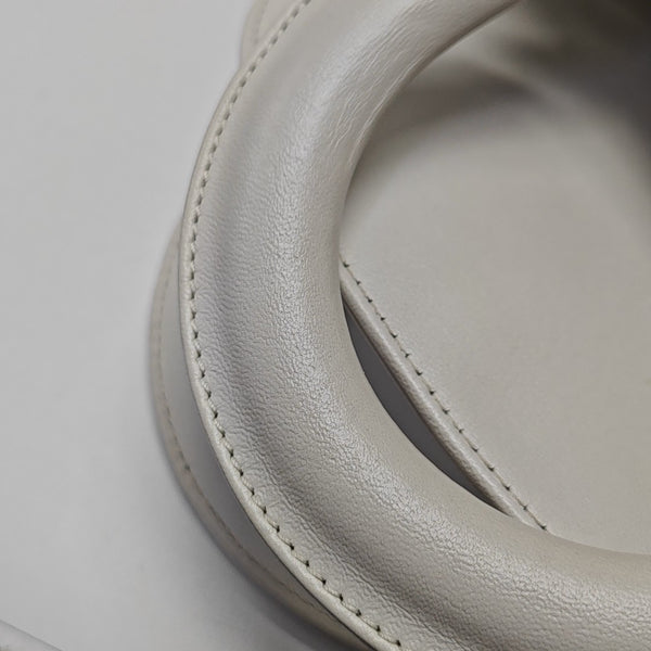 Lady Dior Small Cannage Lambskin White