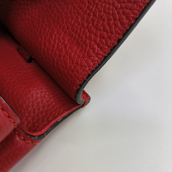 Daily Calfskin Red