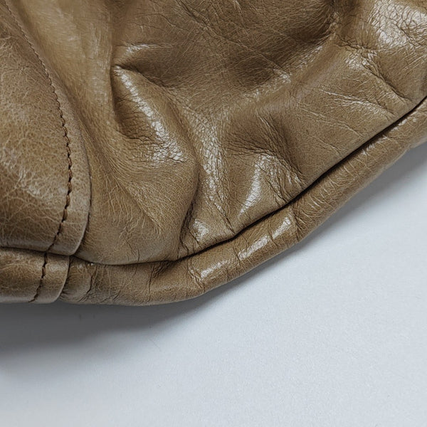 Calfskin Bucket Bag Brown