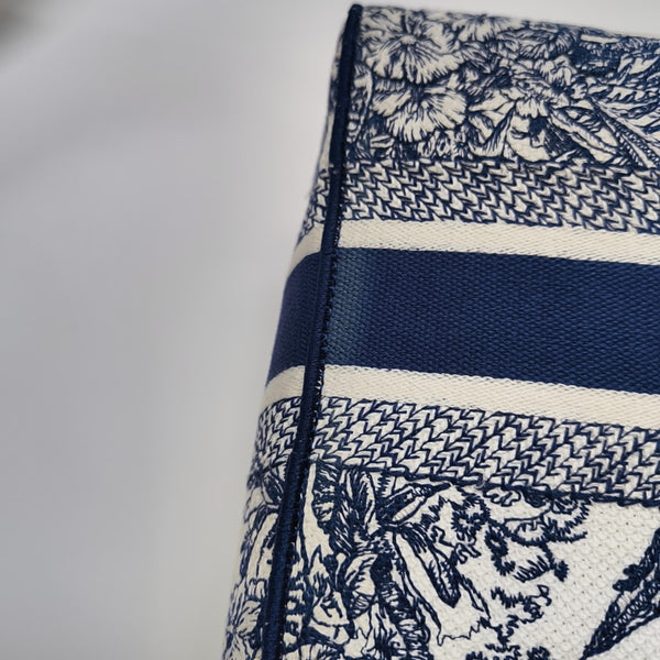 Lady D-Lite Medium Canvas Blue