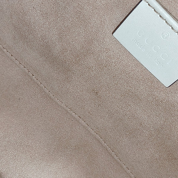 Padlock Small Monogram Coated Canvas Beige