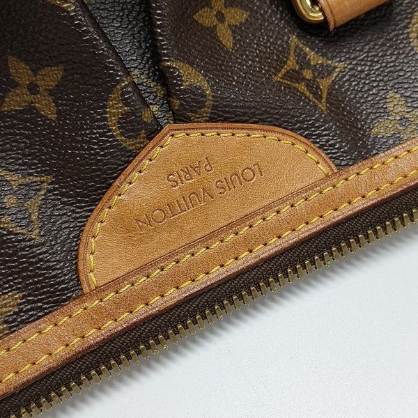 PALERMO PM Monogram Coated Canvas Brown