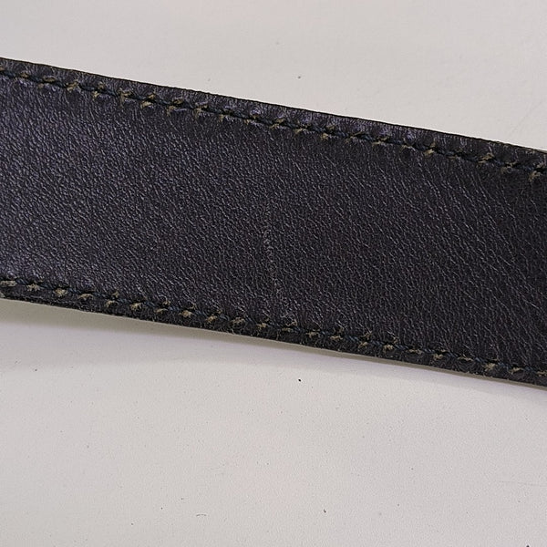 Monogram Coated Canvas Shoulder Bag Blue