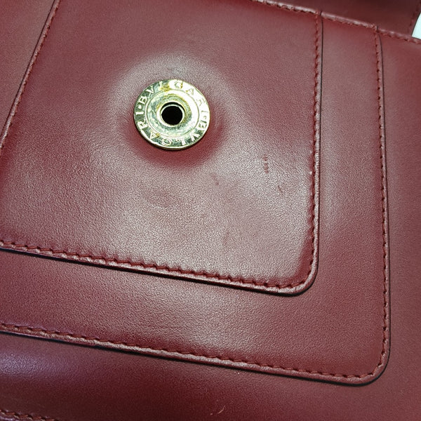 SERPENTI FOREVER Small Calfskin Red