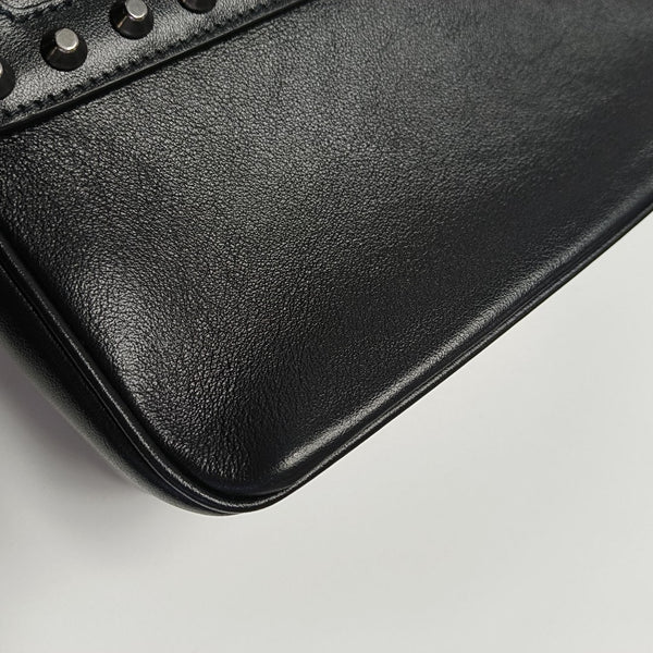 Calfskin Crossbody Bag Black