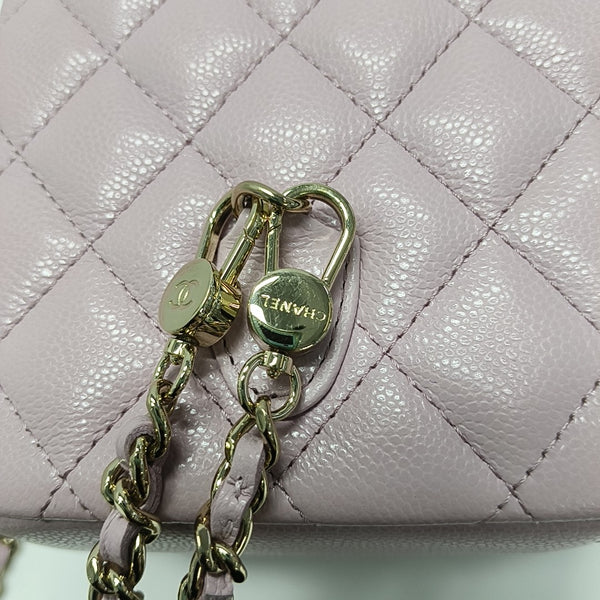 DUMA Quilted Calfskin Pink