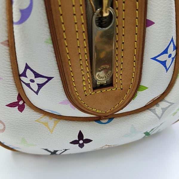 LV × TM PRISCILLA Monogram Coated Canvas White