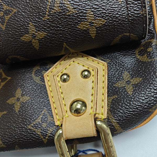MANHATTAN PM Monogram Coated Canvas Brown