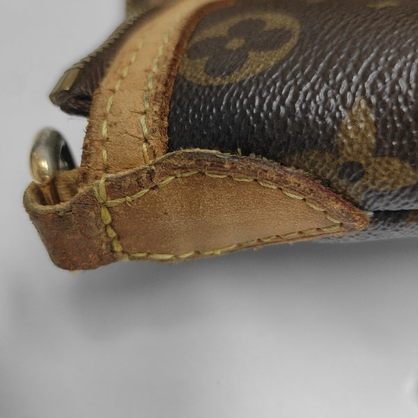 PALERMO PM Monogram Coated Canvas Brown