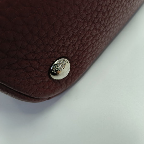 Calfskin Tote Bag Red