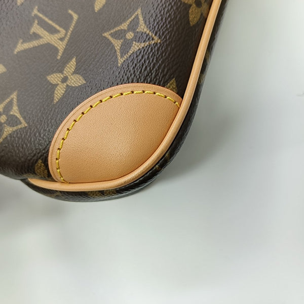 BOULOGNE Nano Monogram Coated Canvas Brown