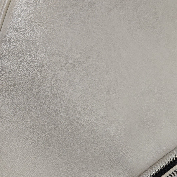 Triangle Calfskin White