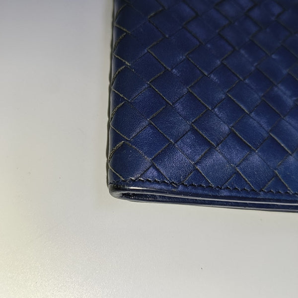 Calfskin Wallet Blue