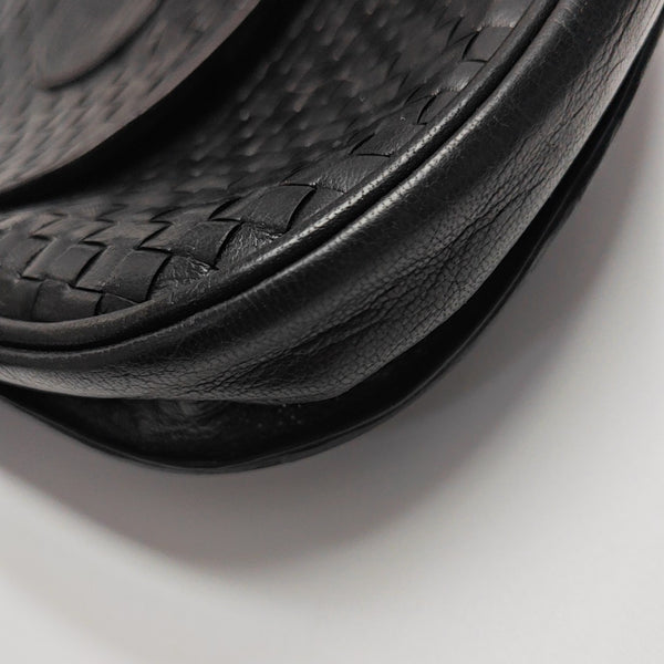 Calfskin Shoulder Bag Black