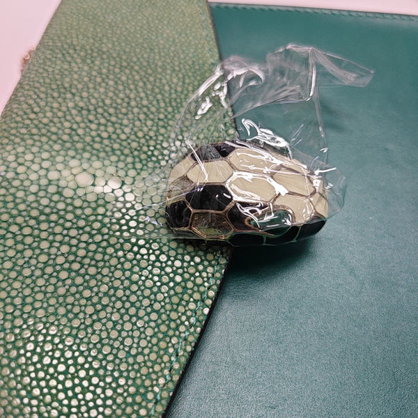 SERPENTI FOREVER Small Stingray Leather Green