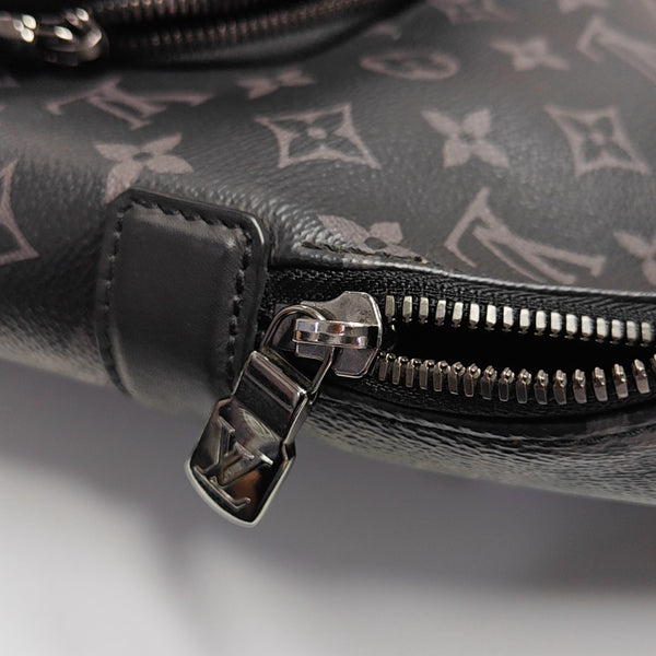 DISCOVERY PM Monogram Coated Canvas Black