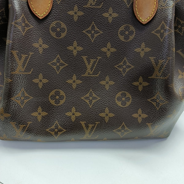 TURENNE Monogram Coated Canvas Brown