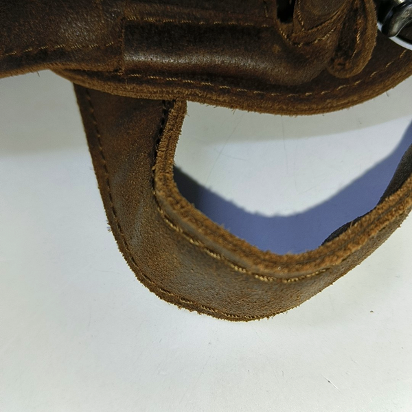 Quilted Calfskin Brown