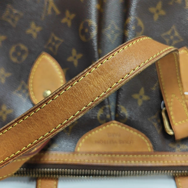 PALERMO PM Monogram Coated Canvas Brown