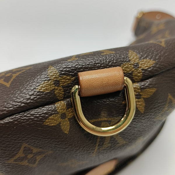 BUMBAG Monogram Coated Canvas Brown