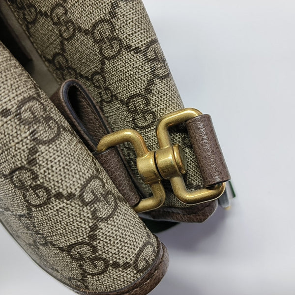 Neo Vintage Small Monogram Coated Canvas Beige