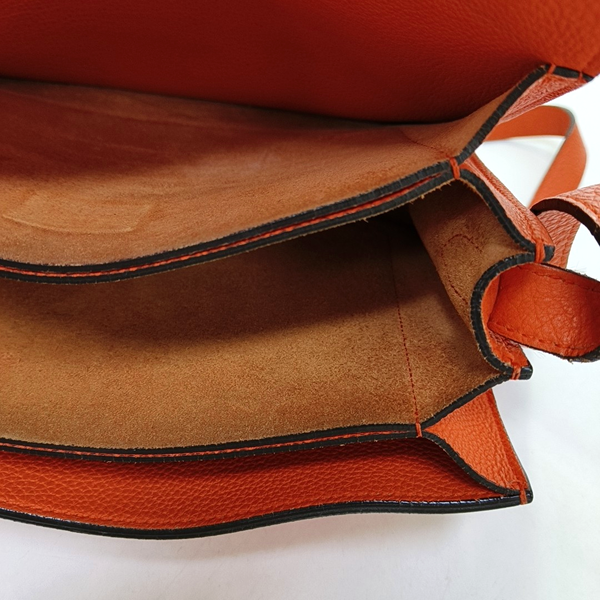 Authenticated pre-owned Jackie 1961 Calfskin Orange - Crossbody Bag at Looply
