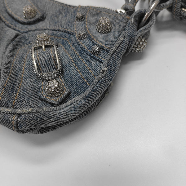 Le Cagole Small Denim Blue
