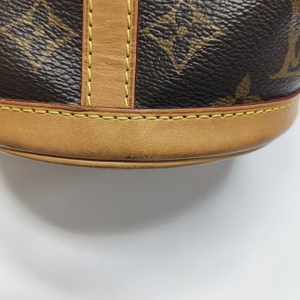 DUFFLE Monogram Coated Canvas Brown