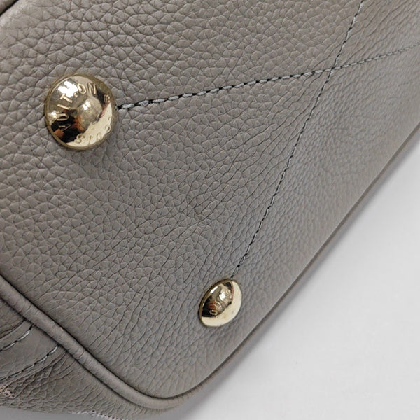 BLOSSOM PM Monogram Calfskin Gray