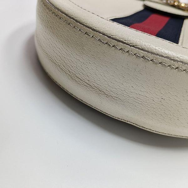 Ophidia Mini Calfskin White