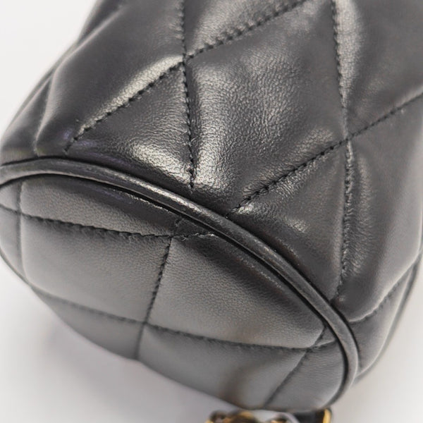 SADE Quilted Lambskin Black