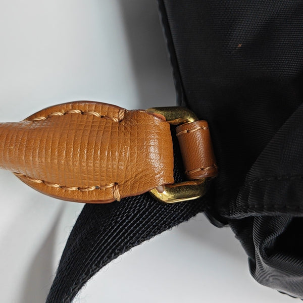 The Rucksack Medium Nylon Black