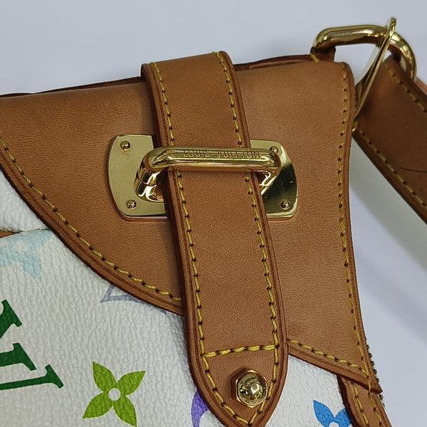 LV × TM GRETA Monogram Coated Canvas White