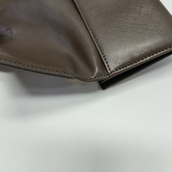 Ginny Calfskin Brown Wallet