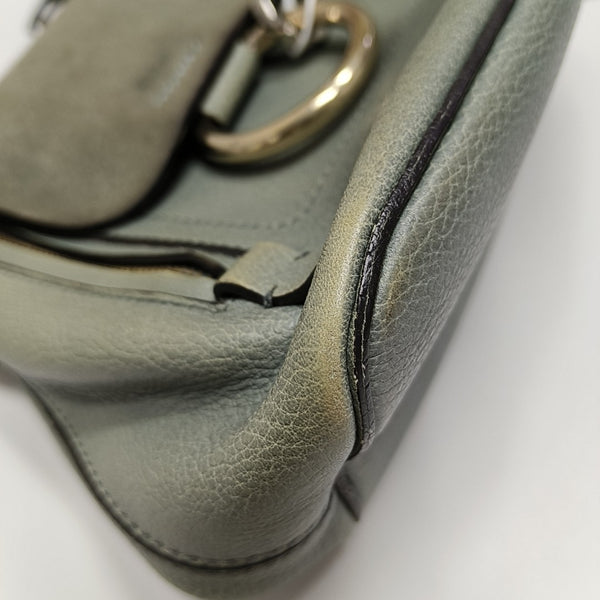 Faye Mini Calfskin Blue