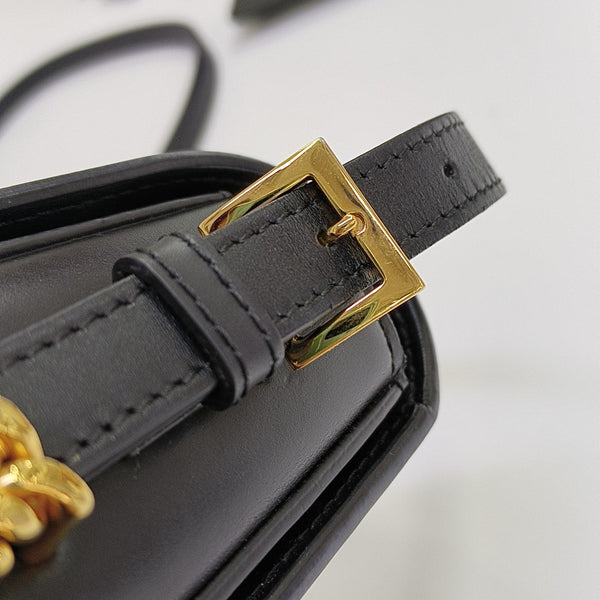 Grace Small Calfskin Black