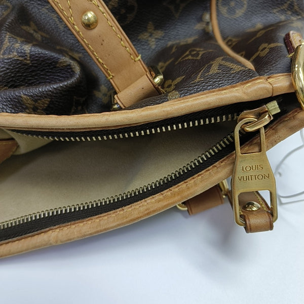 ESTRELA GM Monogram Coated Canvas Brown