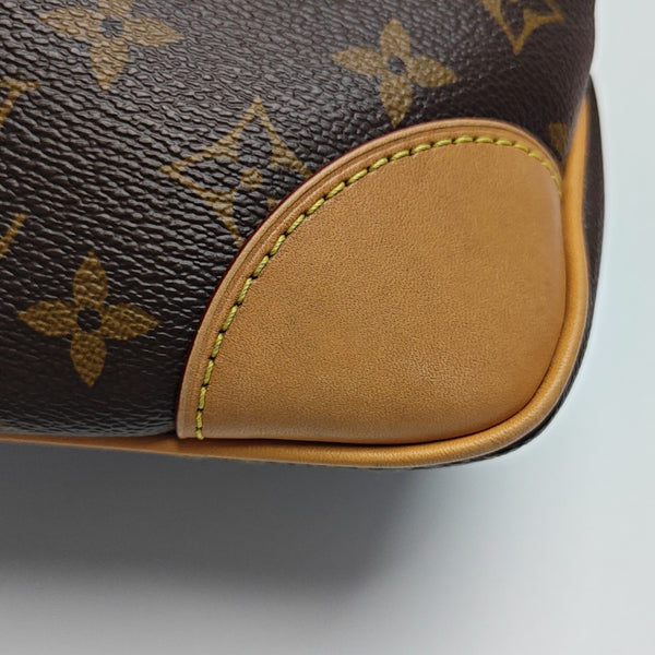 BOULOGNE Monogram Coated Canvas Brown